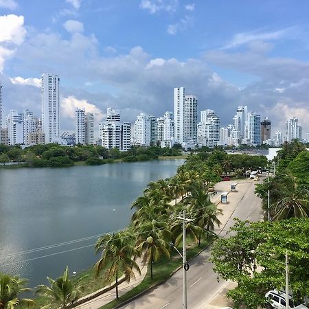 Apartamento Con Hermosa Vista Y Cerca De Playas Cartagena Bagian luar foto