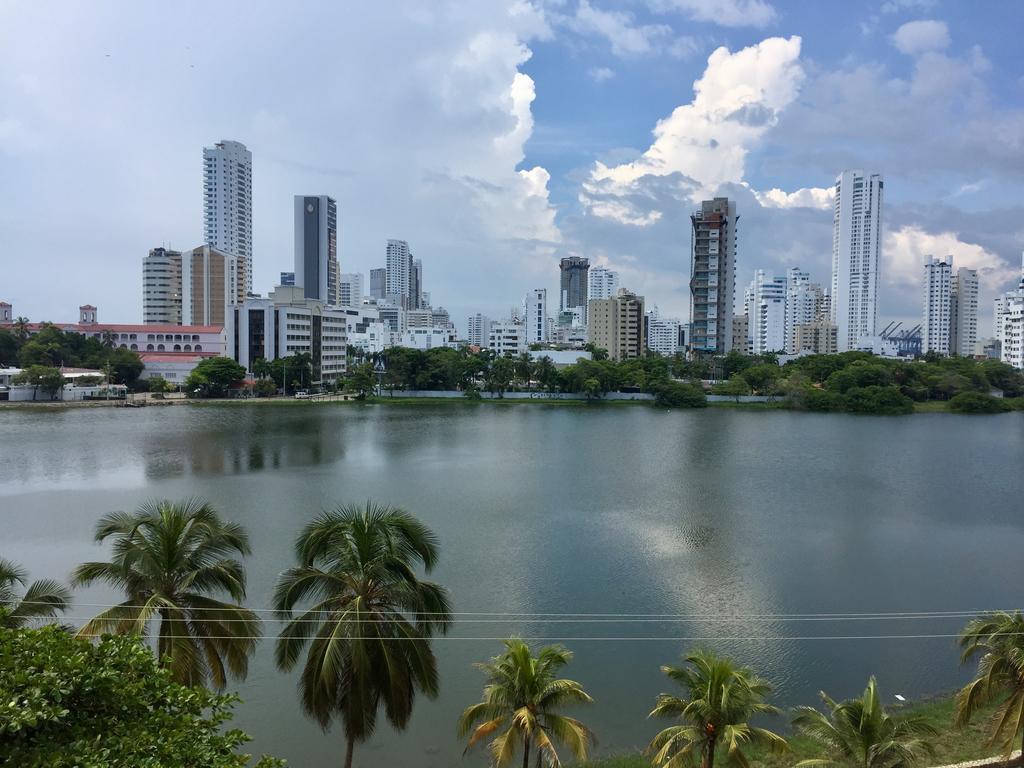 Apartamento Con Hermosa Vista Y Cerca De Playas Cartagena Bagian luar foto