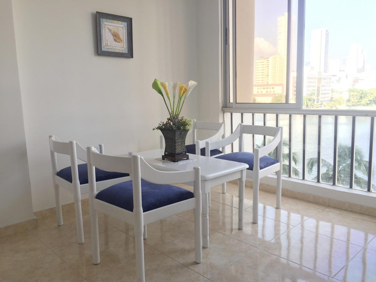 Apartamento Con Hermosa Vista Y Cerca De Playas Cartagena Bagian luar foto