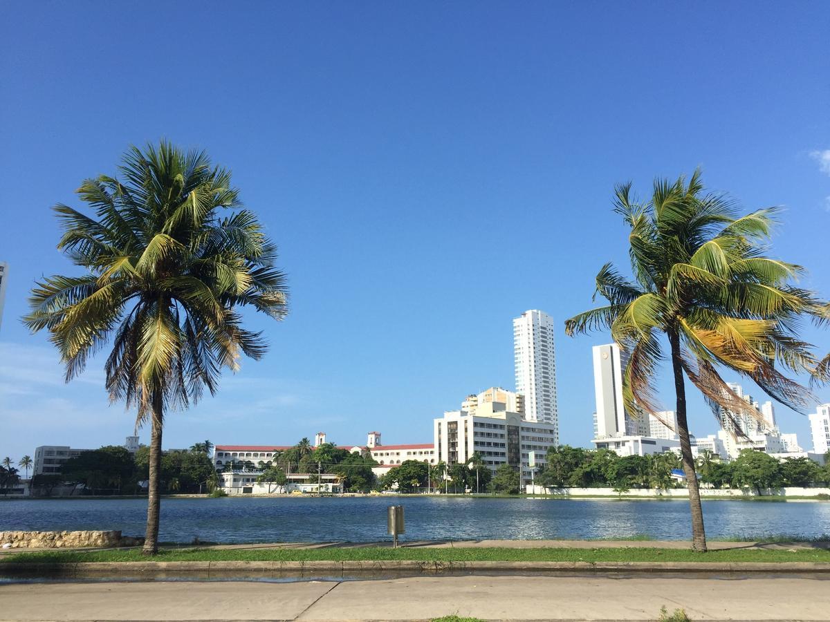 Apartamento Con Hermosa Vista Y Cerca De Playas Cartagena Bagian luar foto